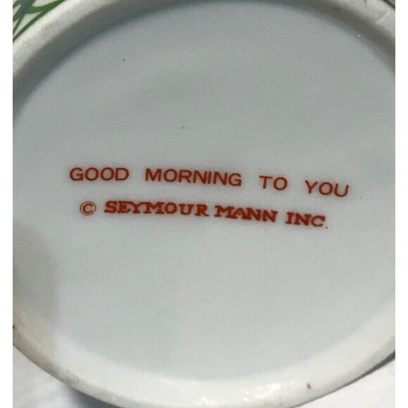 Seymour Mann Inc. Good Morning To You Mug & Bowl Set Whimsical, Ladies Apron - Picture 11 of 13